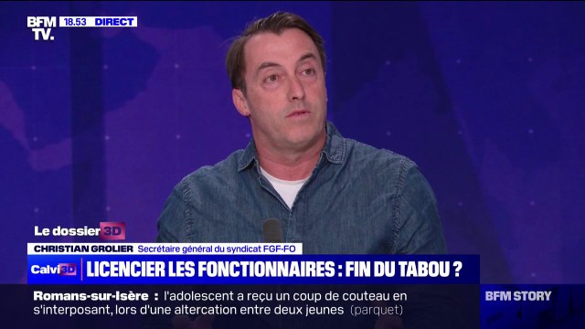 Propos de Stanislas Guerini sur la fonction publique: Je préférerais qu'il passe moins de temps dans les médias et qu'il nous reçoive davantage pour discuter du fond déplore Christian Grolier