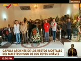 Pueblo barinés rinde honores en Capilla Ardiente al exgobernador Hugo de Los Reyes Chávez
