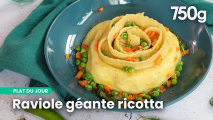 Escapade en Italie avec cette raviole XXL | 750g