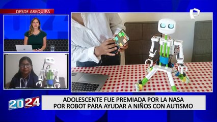Adolescente peruana premiada por la NASA: “Mi sueño es ser astronauta y llegar al espacio”