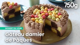 Gâteau damier vanille chocolat ultra gourmand | 750g