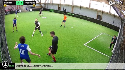Faute de Jean LOUBET - FC INITIAL