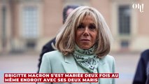 Brigitte Macron s’est mariée deux fois au même endroit avec ses deux maris