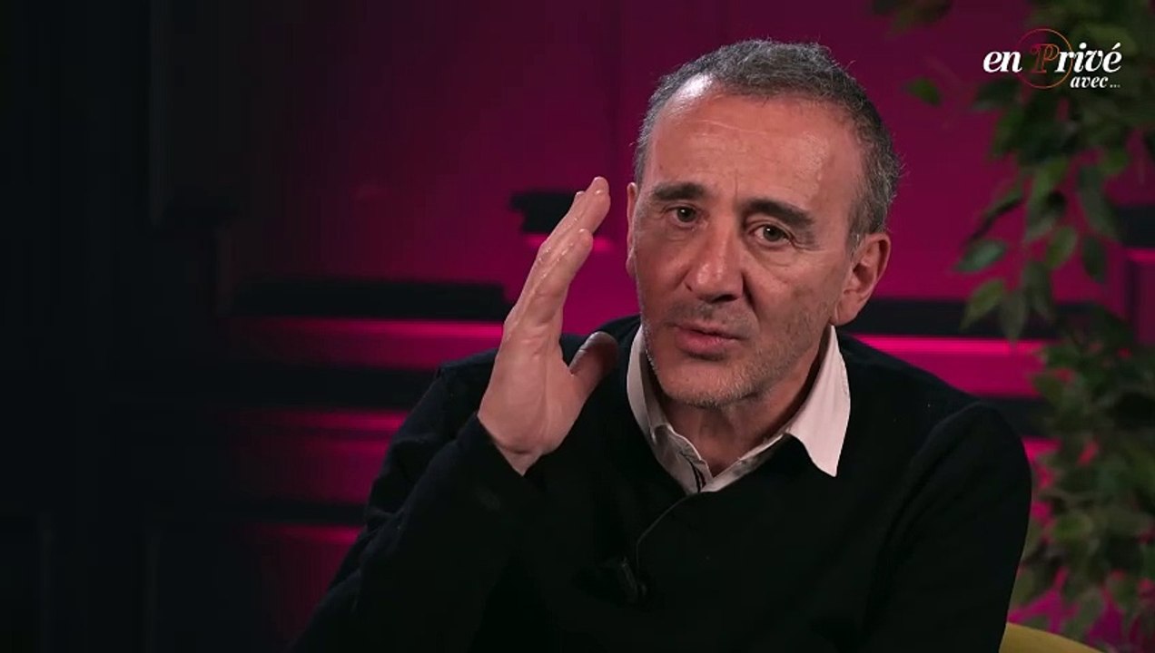 Elie Semoun dans l'émission de Purepeople, "En privé avec..."