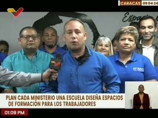 Caracas I Inició el Plan Cada Ministerio una Escuela, Cada Ministerio una Universidad