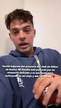 Santi Maratea tomó una radical decision