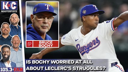 Bruce Bochy on LeClerc’s struggles, Carter & Langford’s slow starts