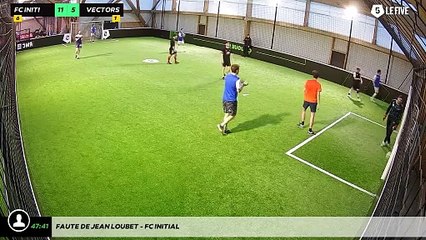 Faute de Jean LOUBET - FC INITIAL