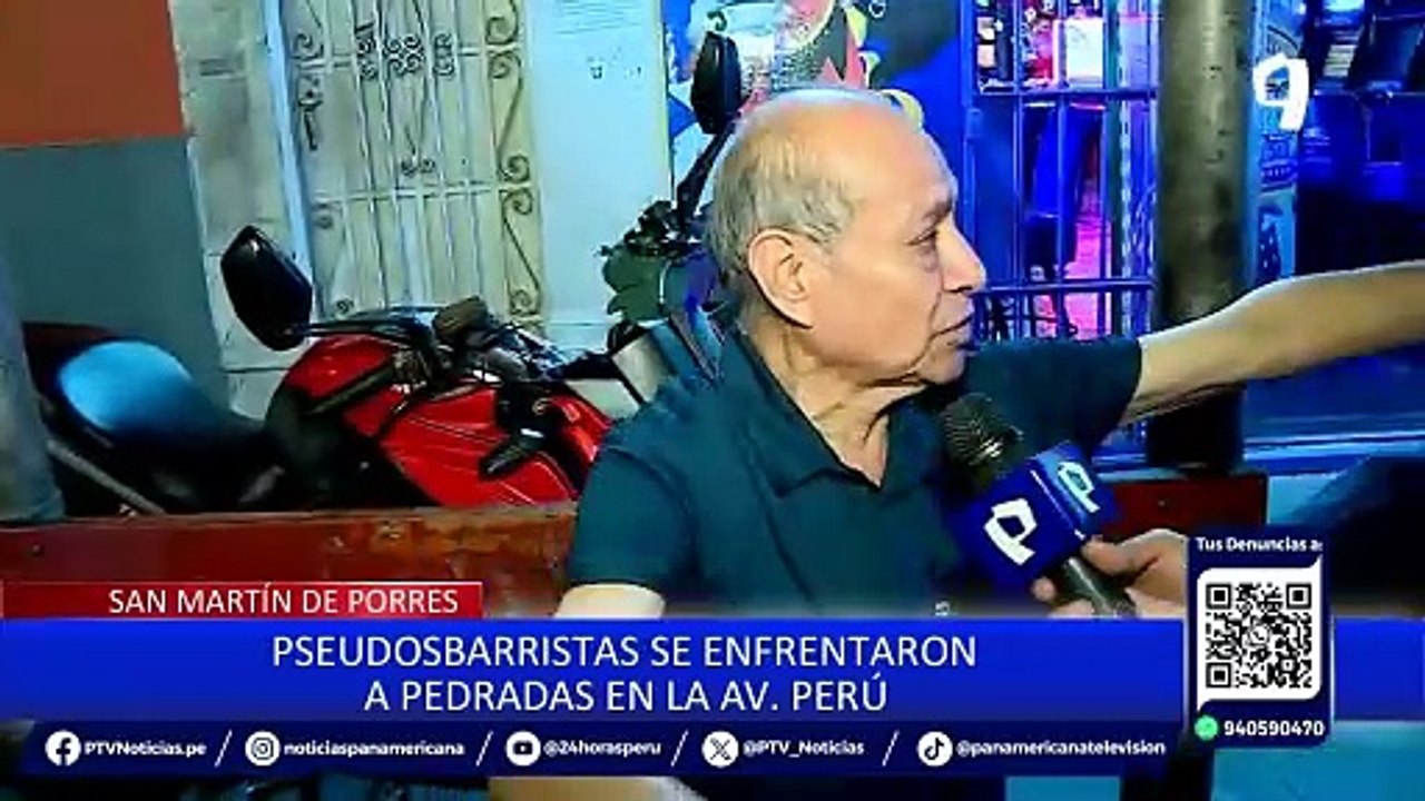 Enfrentamiento de barristas en SMP: no se registraron daños en viviendas ni negocios