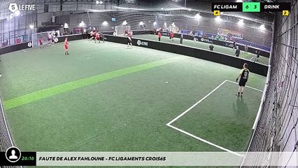 Faute de Alex Fahloune - FC Ligaments Croisés