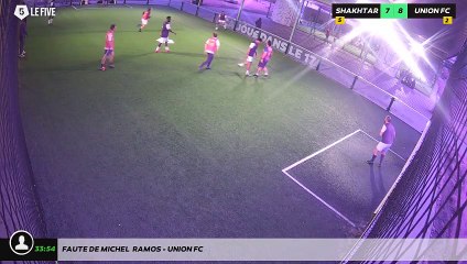 Faute de Michel  RAMOS - UNION FC