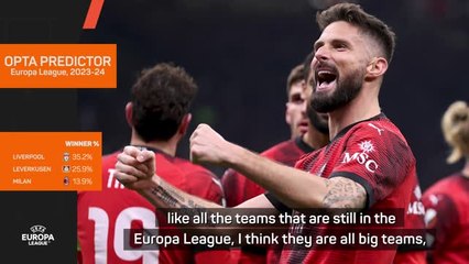 Emanuelson counts Milan as one of the favourites to win UEL