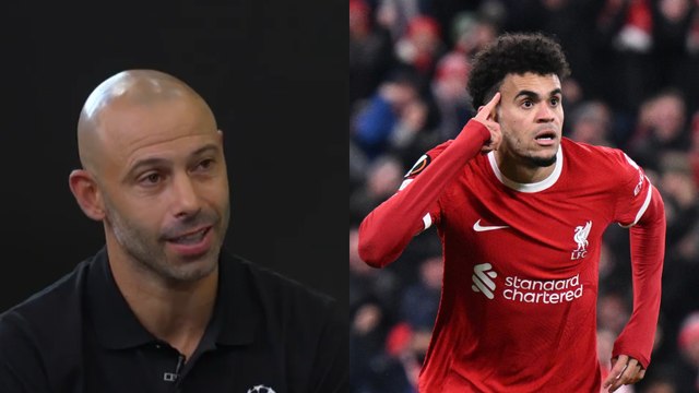 Mascherano se deshizo de elogios para Luis Díaz en Noticias RCN: “Es increíble”