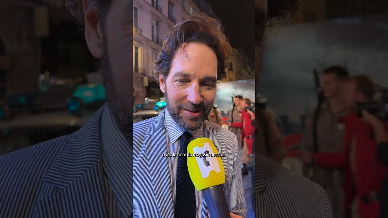 Paul Rudd a gardé sa combinaison Ghostbusters 