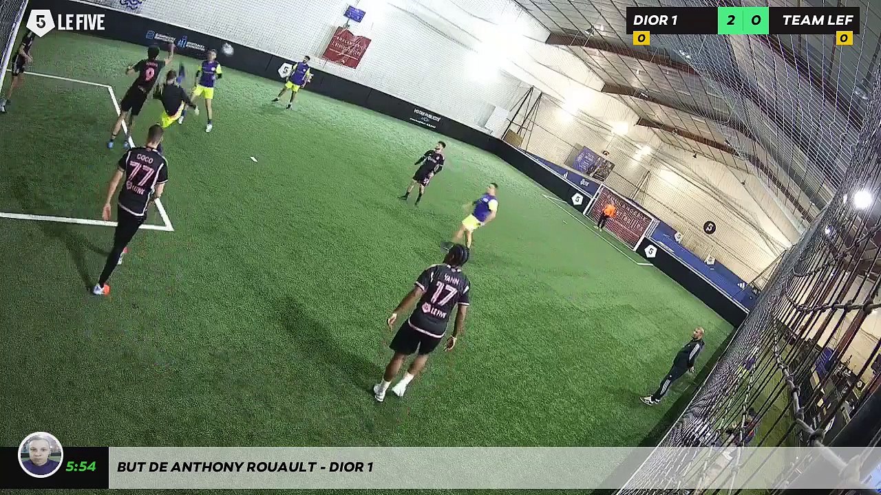 But de Anthony Rouault - DIOR 1