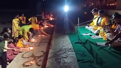 नव संवत्सर पर थर्मल में हुआ दीप यज्ञ