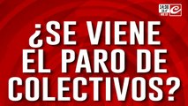 Comunicado de la UTA: ¿Se viene el paro de colectivos?
