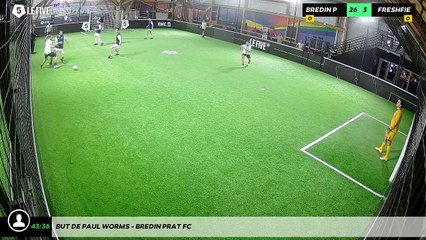 But de Paul WORMS - BREDIN PRAT FC