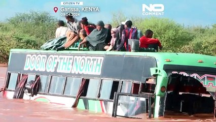Flut in Kenia: 51 Passagier:innen aus überschwemmtem Bus gerettet