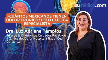 ¿Cuántos mexicanos tienen dolor crónico? Esto explica especialista