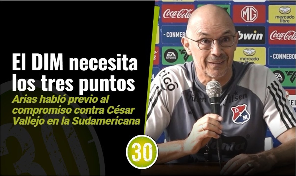 Tenemos que estar muy atentos e ir por los tres puntos Alfredo Arias, técnico del DIM
