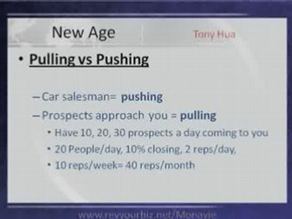 Monavie Facts | Are You Using Old School Techniques?