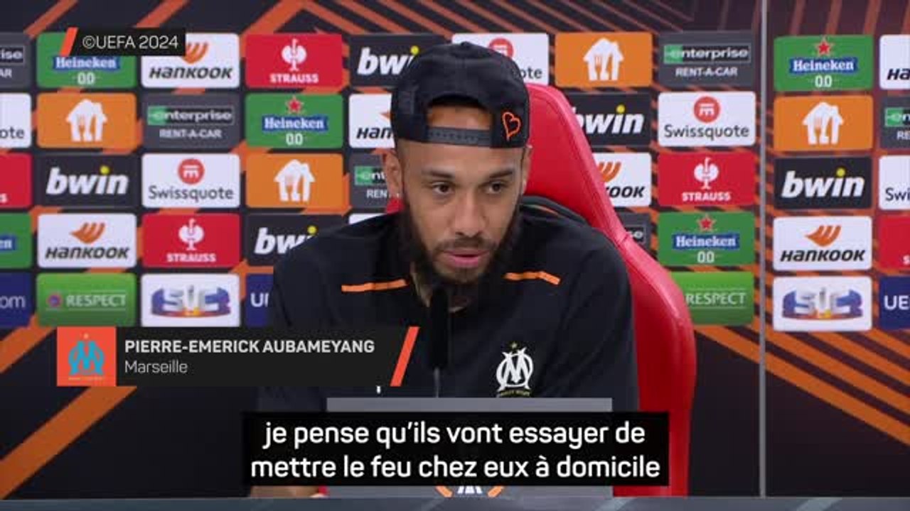Marseille - Aubameyang : “J’espère que nos supporters seront là”