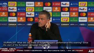 ️Replay : ️Paris Saint-Germain - FC Barcelone : La conférence de presse d'après match de Luis Enrique