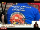 CBST ratifica a Nicolás Maduro como el único candidato de la clase obrera para los comicios del 28-J