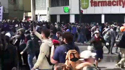 Presos e feridos em protesto na Argentina