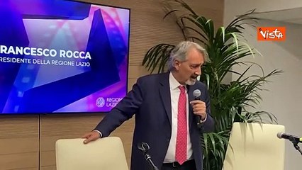 Rocca: "Con 60 milioni, siamo la Regione che investe di pi? nel cinema a livello europeo"
