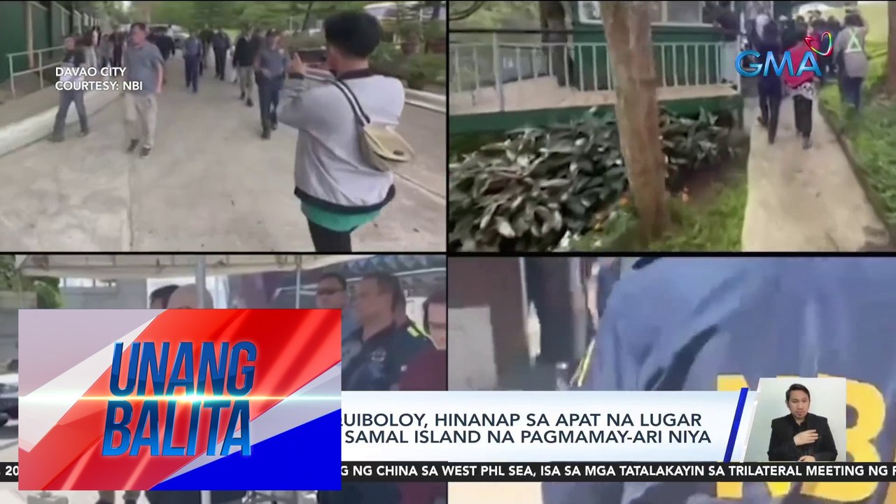 Pastor Apollo Quiboloy, hinahanap sa apat na lugar sa Davao City at Samal Island na pagmamay-ari niya | UB