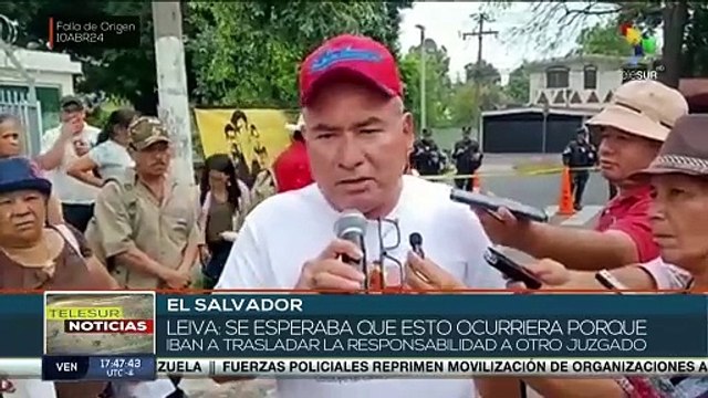 Envían a juicio a 5 ambientalistas por crímenes de guerra en El Salvador