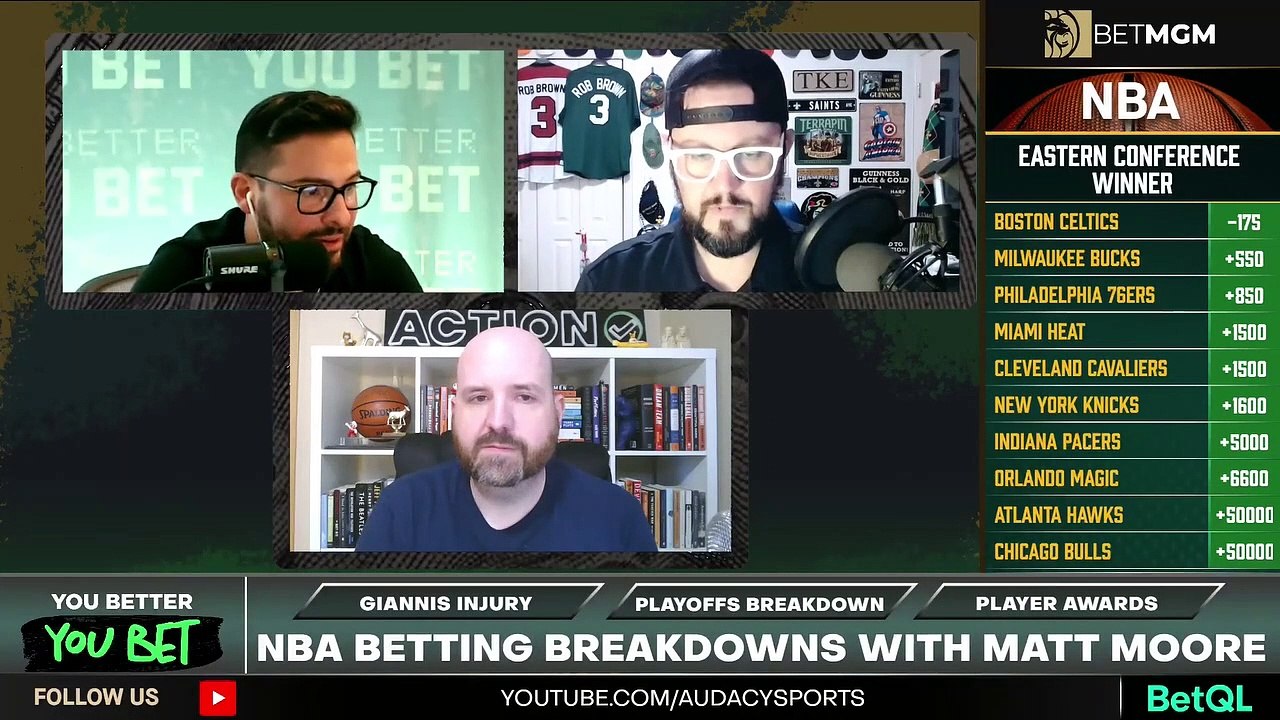 NBA Eastern Conference Bets After Giannis' Injury