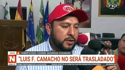 Luis F. Camacho no será trasladado