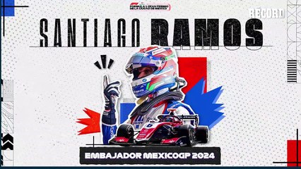 Santiago Ramos tras ser elegido como embajador del GP de México: 'Es un orgullo y un gran compromiso'