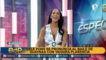 Yahaira Plasencia: Esposa de Guaynaa se pronuncia por su baile con salsera peruana