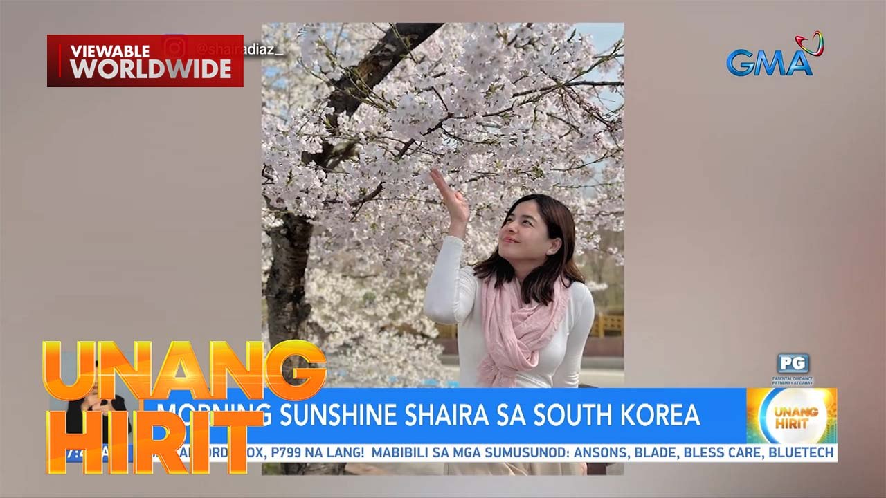 Morning Sunshine sa South Korea kasama ang Good News! | Unang Hirit