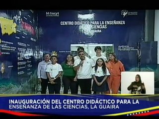 Inauguran el primer Centro Didáctico para la Enseñanza de la Ciencia en La Guaira
