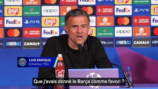 La mise au point de Luis Enrique sur ses propos vis à vis du Barça
