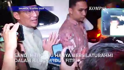 Komentar Singkat Sandiaga Uno usai Sowan ke Prabowo di Kertanegara