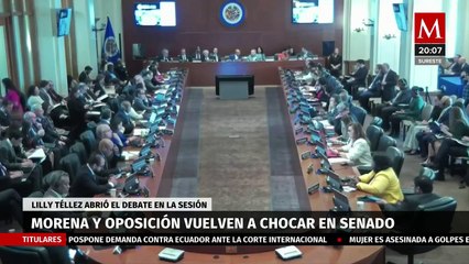 Senadores chocan debido a las declaraciones de AMLO hacia la OEA