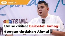 Umno dilihat berbelah bahagi dengan tindakan Akmal, kata penganalisis