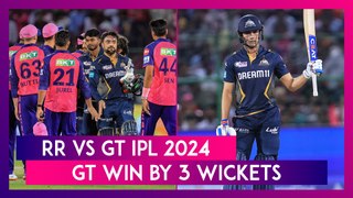 RR vs GT IPL 2024 Stat Highlights: Gujarat Titans Emerge Victorious In Last-Ball Thriller