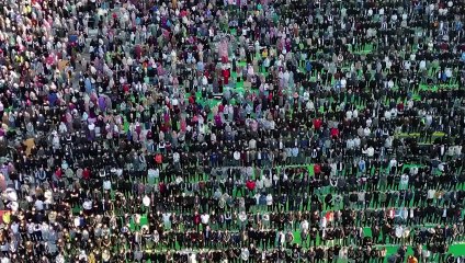 Albanians pray on Eid al-Fitr, marking end of Ramadan