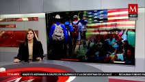Caravana migrante con 300 personas sale de Tuxtla Gutiérrez, Chiapas