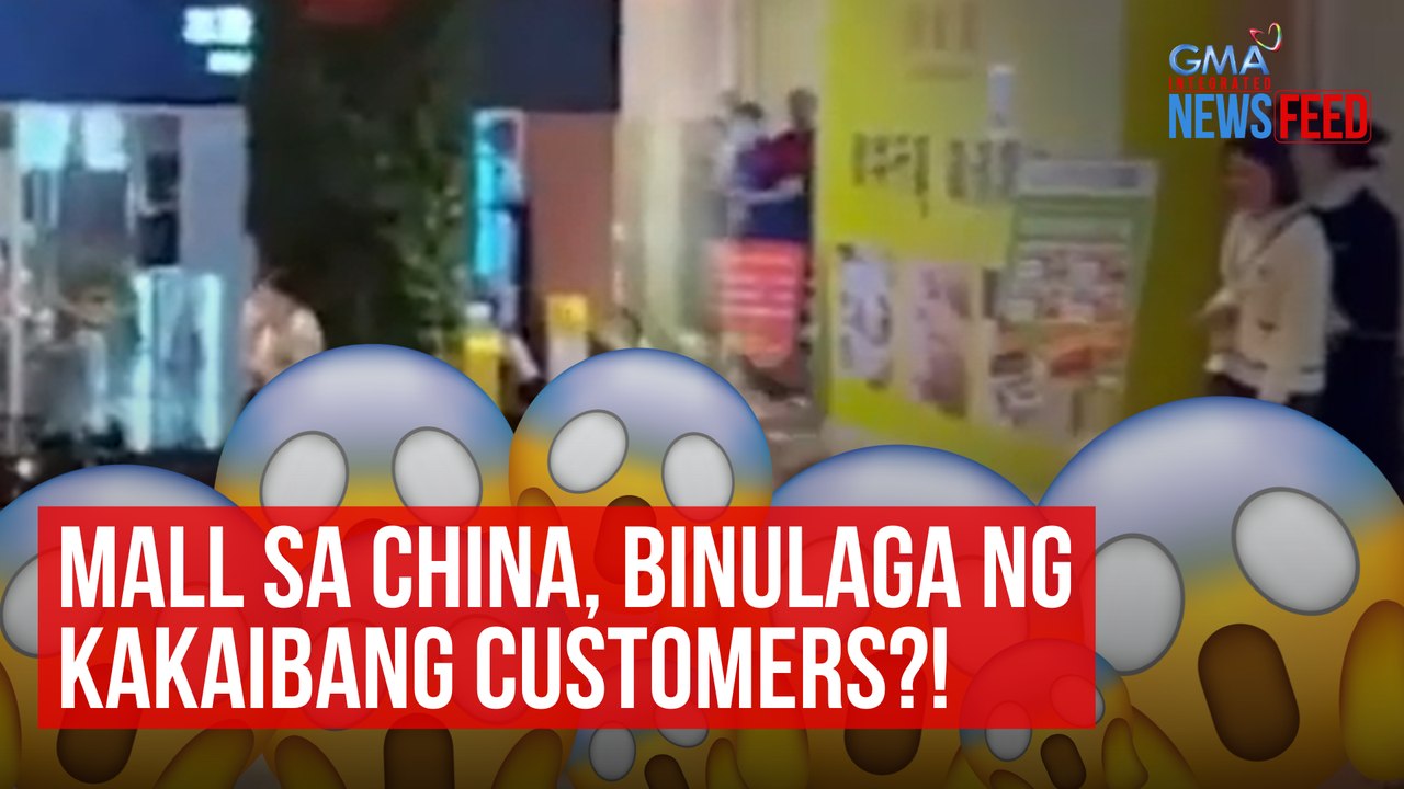Mall sa China, binulaga ng kakaibang customers?! | GMA Integrated Newsfeed