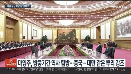 시진핑 - 마잉주, 미일 정상 만난 날…"외세는 가족·조국 재결합 못 막아"