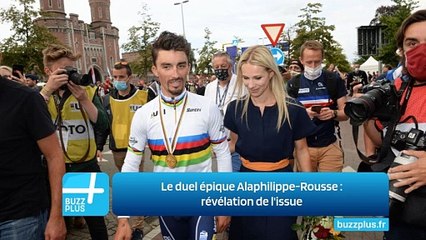Le duel épique Alaphilippe-Rousse : révélation de l'issue