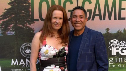 Ursula Whittaker and Oscar Nuñez "The Long Game" Los Angeles Screening Green Carpet